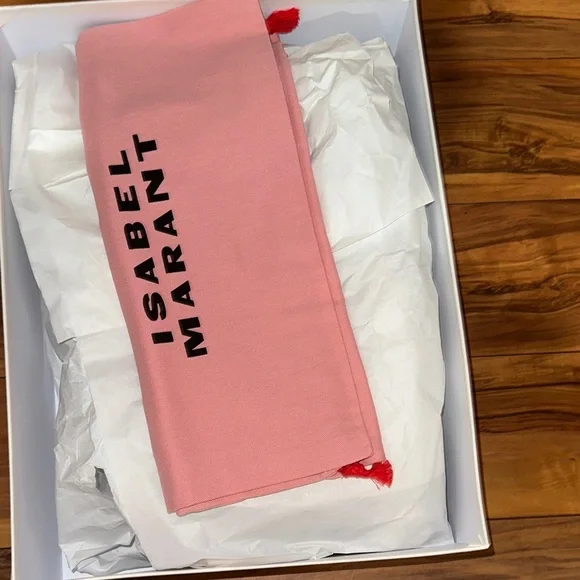 Isabel Marant Gray and Cream Sneakers - Picture 7 of 13